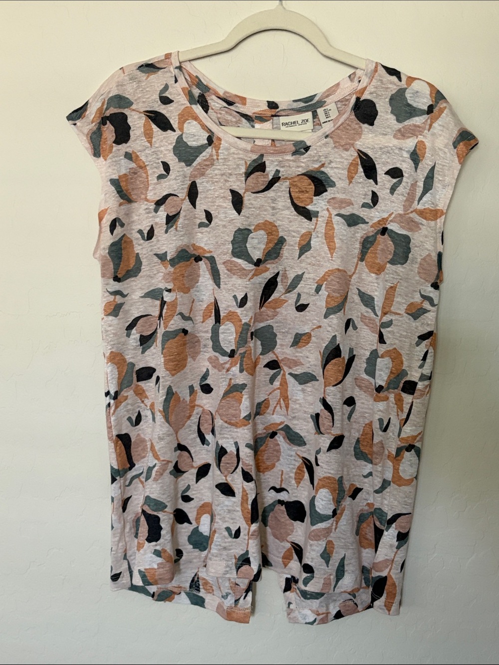 NWOT Rachel Zoe Abstract Floral Hi-Lo